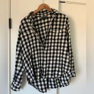 Madewell Gingham Flannel Shirt